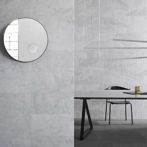 Baldosa de interior - BIANCO CARRARA : COTONE - Salvatori - de pared