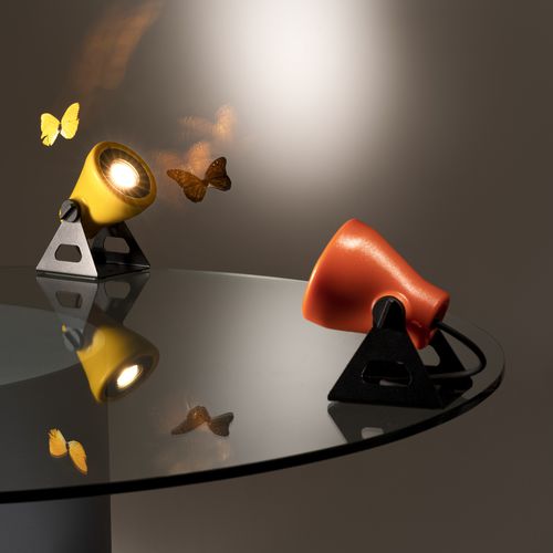 Lámpara de suelo - Minifrog - Martinelli Luce Spa - de aluminio / de polietileno / contemporánea