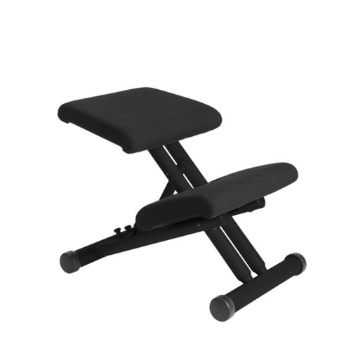 Taburete de trabajo de tejido - MULTI™ BALANS® - VARIER - con base metálica / tapizado / ergonómico con apoyo para las rodillas
