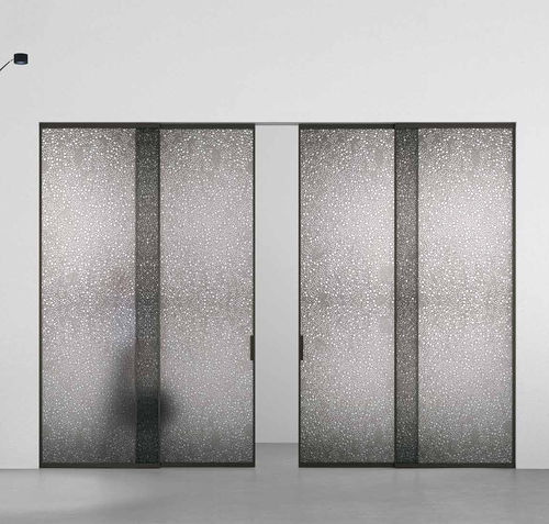 Puerta de composite - Meli 90 - BENCORE - de interior / de aluminio / corredera