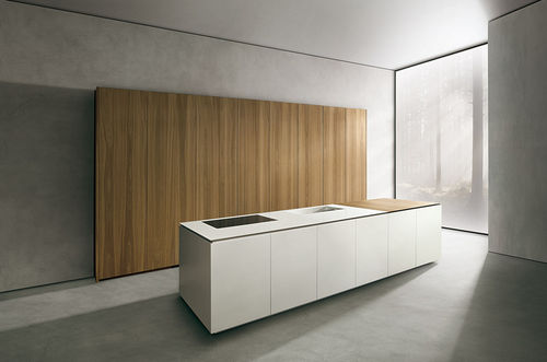 Cocina contemporánea - ALIAS - MK CUCINE - de madera / de Corian® / con