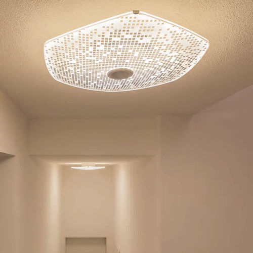 Luminaria LED WYNG LDM hexagonal / de vidrio acrílico / regulable