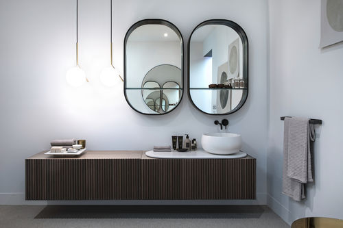 mueble de lavabo suspendido - Ceramica Cielo