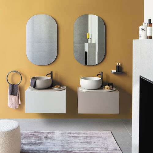 mueble de lavabo suspendido - Ceramica Cielo