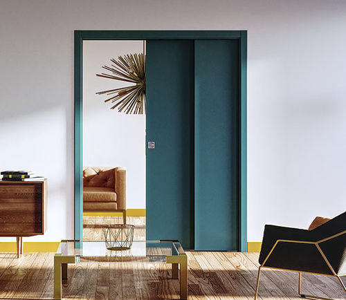 Puerta de interior - Evokit Staffetta - Ermetika - de madera / corredera / clásica