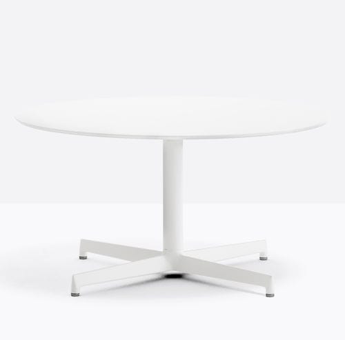 Mesa de centro contemporánea - LAJA 5420 H400 - PEDRALI - de madera / con base de acero / con base de aluminio