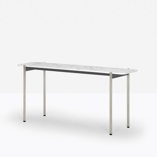 Consola contemporánea - blume BLT_100x25 - PEDRALI - de mármol / de material laminado / de composite
