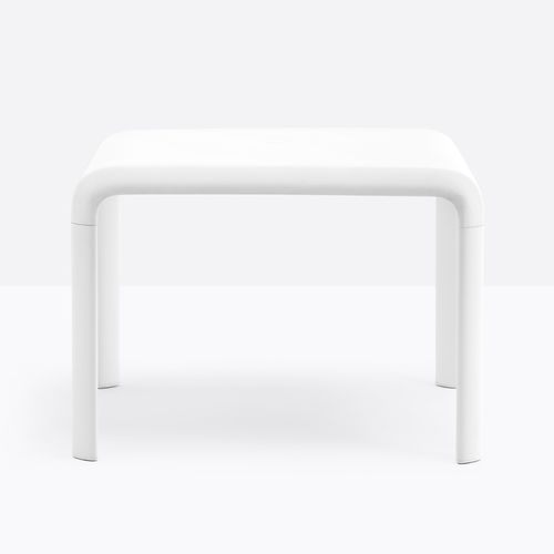 Mesa contemporánea - SNOW 301_jr - PEDRALI - de polipropileno / con base de aluminio fundido / cuadrada