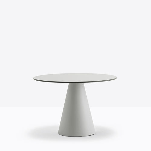 Mesa de centro contemporánea - IKON 863 - PEDRALI - de polipropileno / con base de polipropileno / redonda