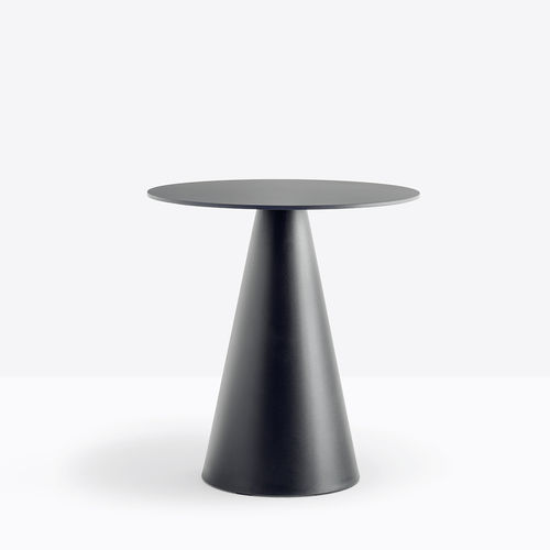 Mesa bistró contemporánea - IKON 865 - PEDRALI - de madera / de material laminado / con base de polipropileno