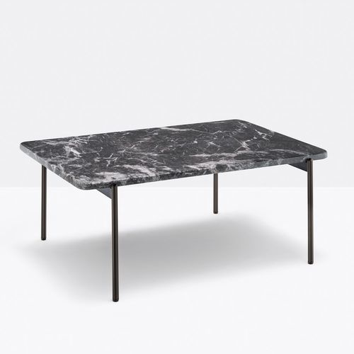 Mesa de centro contemporánea - blume BLT_90X60 - PEDRALI - de FENIX NTM® / de mármol / de material laminado
