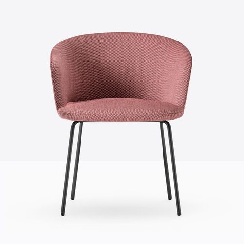 Silla contemporánea - nym 2887 - PEDRALI - de interior / de madera / de tejido
