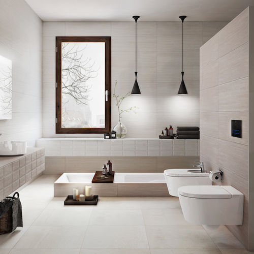 Baldosa de baño - HOTEL - Roca Tile - de pared / de gres porcelánico