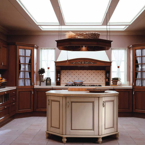 Cocina clásica - ANTICO CASALE - Torchetti Cucine - de chapa de madera / de madera / con isla