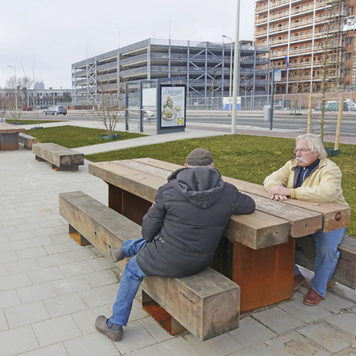 mesa de pícnic contemporánea - Streetlife