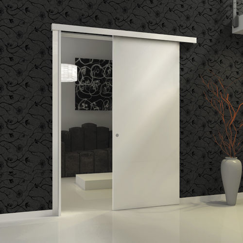 Sistema corredero de aluminio - WOODY - PROTEK - para puerta de cristal / para puerta de madera / de pared