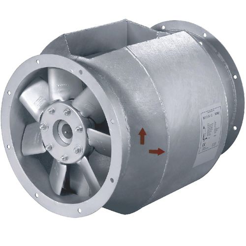 Ventilador extractor - AXCBF SERIES - Systemair - axial / canalizable / profesional