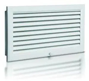 Rejilla de ventilación de aluminio NOVA F Systemair de Rejilla de ventilación de aluminio NOVA L Systemair