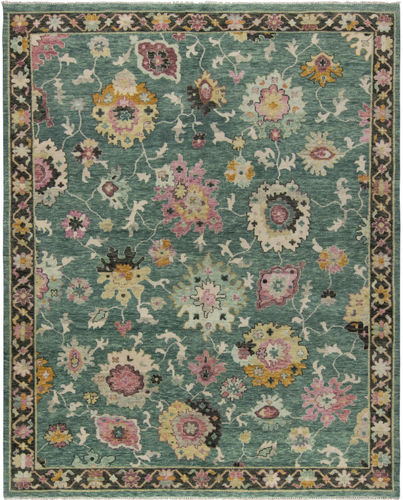 Alfombra contemporánea - HACKON - Donghia - de flores / de lana / de algodón