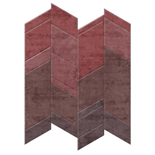 Alfombra contemporánea - MAGMA - Sirecom Tappeti - con motivos geométricos / de fibra de bambú / tufting a mano