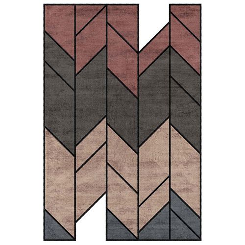 Alfombra contemporánea - SACCO - Sirecom Tappeti - con motivos geométricos / de fibra de bambú / tufting a mano