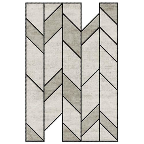 Alfombra contemporánea -  STONE - Sirecom Tappeti - con motivos geométricos / de fibra de bambú / tufting a mano