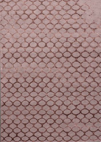 Alfombra contemporánea - ANCIENT 21 - Sirecom Tappeti - con motivos decorativos / de fibra de bambú / de lana de Nueva Zelanda
