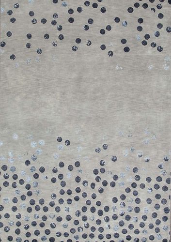 Alfombra contemporánea - BUBBLES 60 - Sirecom Tappeti - con motivos decorativos / de fibra de bambú / de lana de Nueva Zelanda