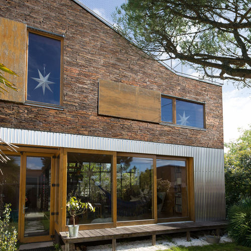 Plaqueta de fachaleta de pizarra - MULTICOLOR THIN SET SLATE - CUPA