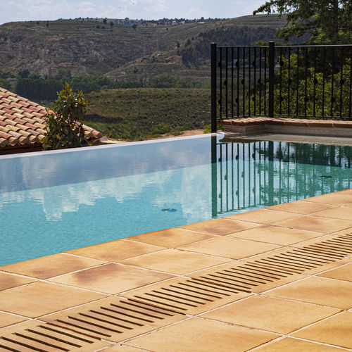 Baldosa de exterior - ANTICA - TERRAKLINKER - GRES DE BREDA - de jardín / para playa de piscina / para terraza