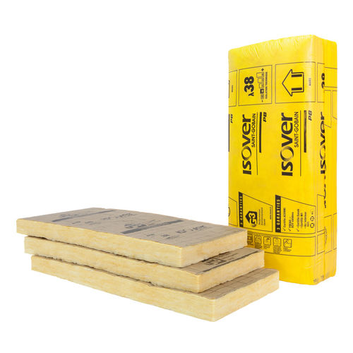 Aislante térmico - PB 38 Revêtu Kraft - ISOVER SAINT-GOBAIN - de lana de vidrio / tipo panel / para interior