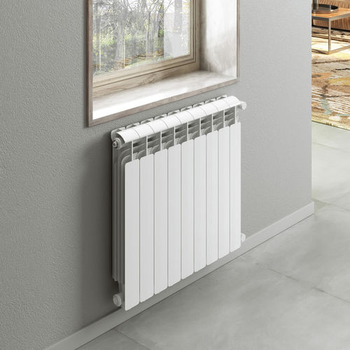Radiador de agua caliente - ISEO - GLOBAL RADIATORI - 0...500 w / contemporáneo / de aluminio
