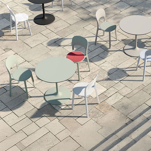 Silla de jardín contemporánea - NOOVO Outdoor - Bene GmbH - de exterior / de polipropileno / de tejido