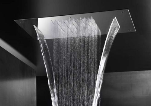 Rociador de ducha empotrable de techo - 1966055 - Cifial - rectangular / lluvia / cascada