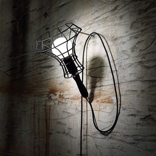 Aplique contemporáneo - LADY CAGE - ZAVA SRL - de exterior / de hierro / para uso residencial