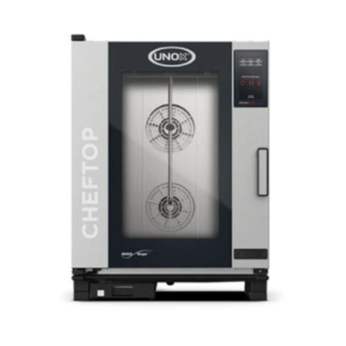 Horno profesional - XEVC-1011-E1RM - UNOX - eléctrico / de vapor / colocación libre