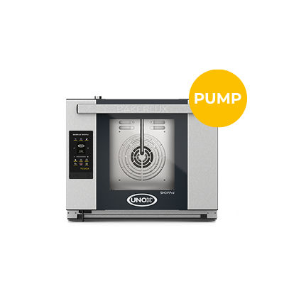Horno profesional - XEFT-04HS-ETDP - UNOX - eléctrico / de convección / colocación libre