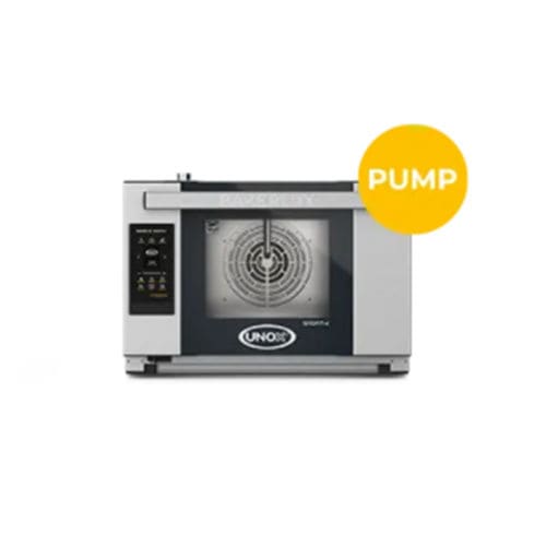 Horno profesional - XEFT-03HS-ETDP - UNOX - eléctrico / de convección / colocación libre
