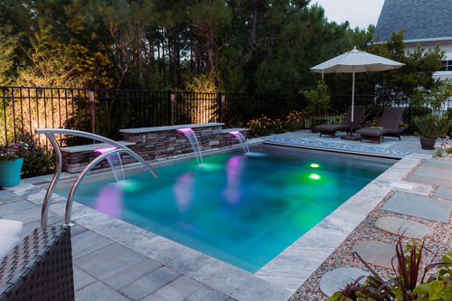 Piscina infinita - MPOOL - Bradford Products LLC - prefabricada / de exterior / enterrada