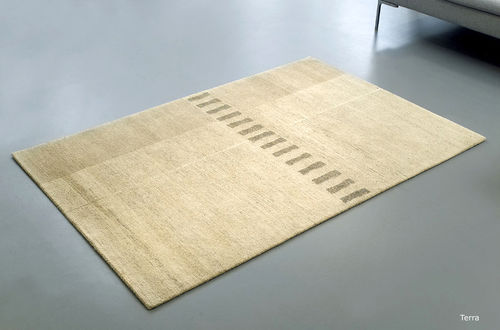 Alfombra contemporánea - Terra - DESIGNERCARPETS Drechsle - con motivos decorativos / de cáñamo / de lana
