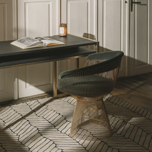 Alfombra contemporánea - Atlas - DESIGNERCARPETS Drechsle - con motivos decorativos / de seda / de lana del Tíbet