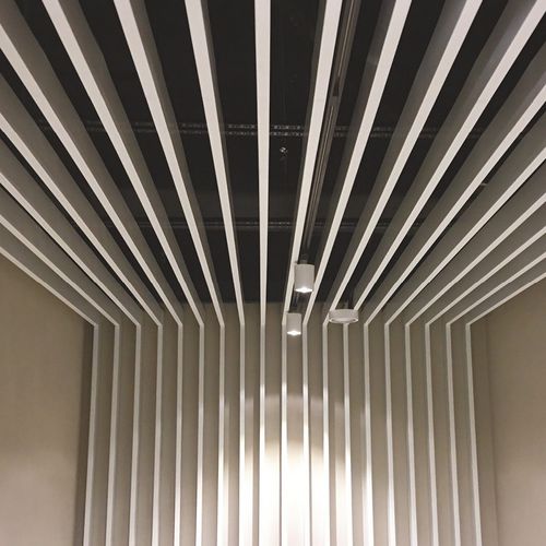 absorbente acústico de metal - Atena spa