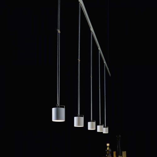 Luminaria suspendida - SHOP-V 100 - Buschfeld Design - LED / halógena / lineal