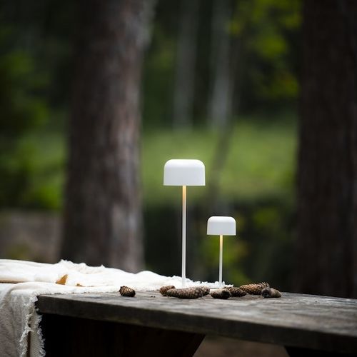 Lámpara de mesa - LILLE  - Gnosjö Konstsmide - de aluminio / contemporánea / con batería recargable