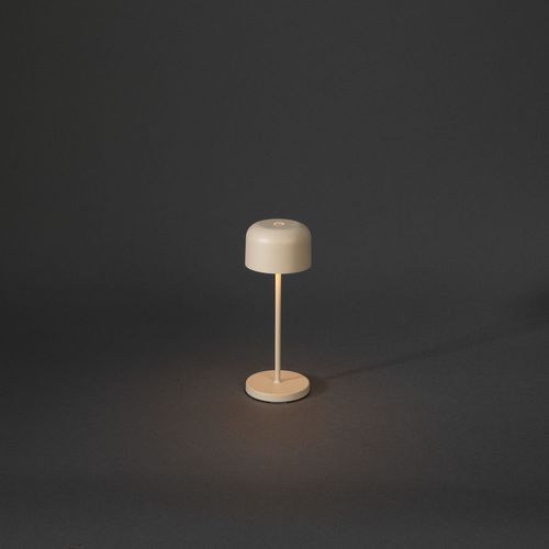 Lámpara de mesa - LILLE MINI - Gnosjö Konstsmide - de aluminio / contemporánea / con batería recargable