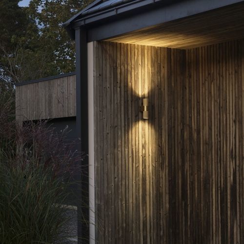 Aplique contemporáneo - TEMI  - Gnosjö Konstsmide - de exterior / de aluminio / de vidrio