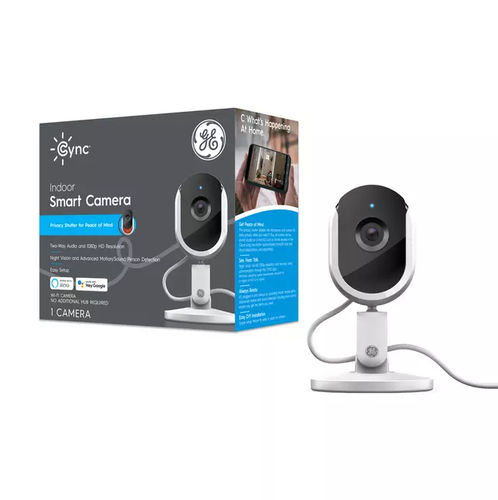 Cámara de seguridad IP - GE CYNC - GE Lighting - portátil / montada en superficie / de audio