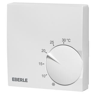 Termostato para climatización - RTR-S 6721 - Eberle Controls - de ambiente / de pared / blanco