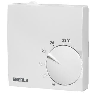 Termostato para climatización - RTR-S 6731 - Eberle Controls - de ambiente / de pared / blanco