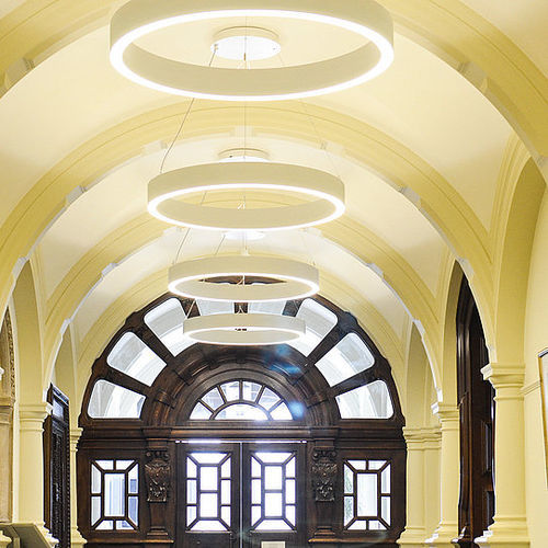 Luminaria suspendida - STRONG 80 - Schmitz-Wila GmbH - montada en superficie / LED / redonda